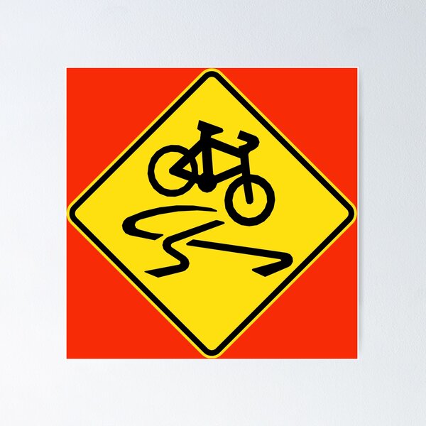 Slippery When Wet: Slippery When Wet (symbol) - Bicycle