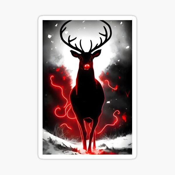Rudolph the Red-nosed Reindeer Sticker