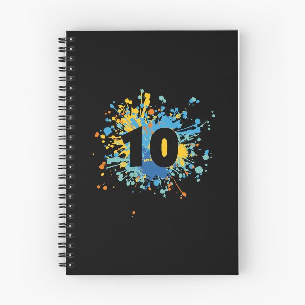 Item preview, Number 10th Color Splash designed and sold by onicon.