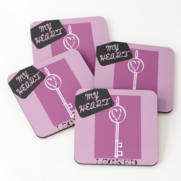 Item preview, My Heart One Key LOCKED designed and sold by Piscesvibezzz.