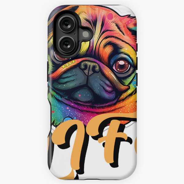 Vista previa del artículo con la obra «Vida Pug», diseñado y vendido por 430AM.