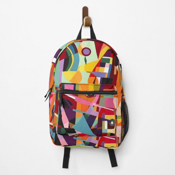 Item preview, Kandinsky inspired pattern with vibrant colors II designed and sold by TopArtsy.