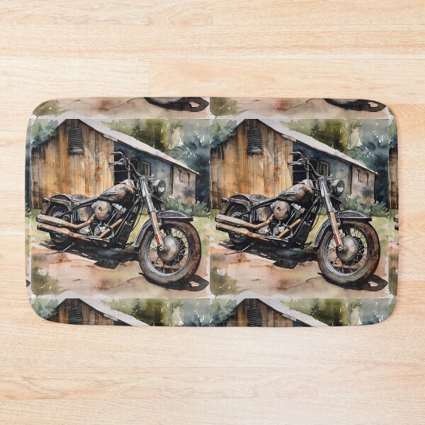 Item preview, Watercolor Bobber Motorcycle designed and sold by Richard Montag.