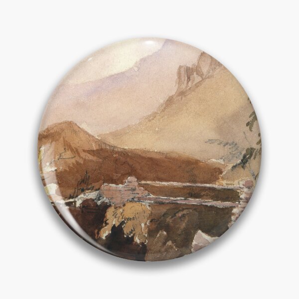 Item preview, A Foot Bridge, North Wales, 1830-1840 by Richard Sebastian Bond designed and sold by linggalibrary.