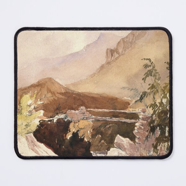 Item preview, A Foot Bridge, North Wales, 1830-1840 by Richard Sebastian Bond designed and sold by linggalibrary.