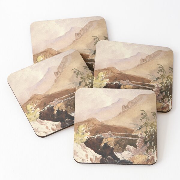 Item preview, A Foot Bridge, North Wales, 1830-1840 by Richard Sebastian Bond designed and sold by linggalibrary.