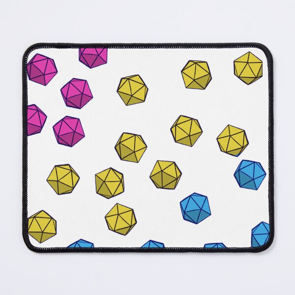 Item preview, Pansexual Dice  designed and sold by Errors-Errors.