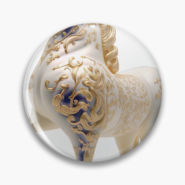 Item preview, Unicorn statue imari China material photo isolated objects 13 designed and sold by jetaiart.