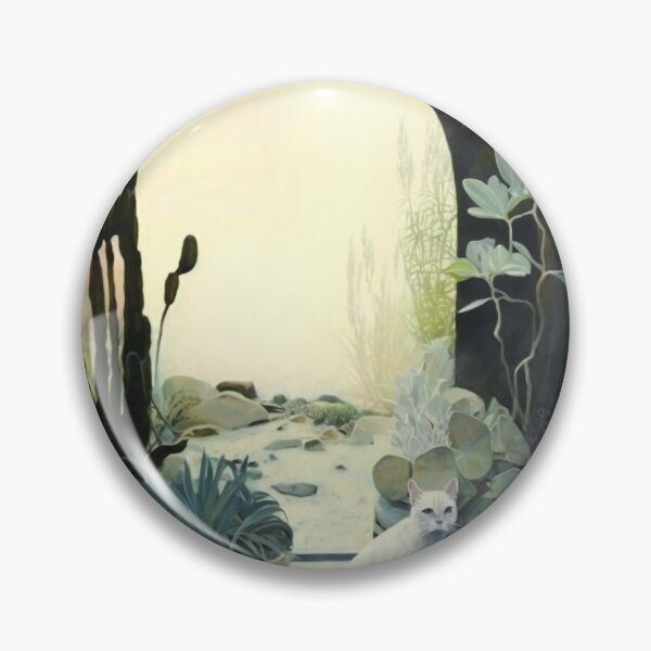 Item preview, Garden scene with cat designed and sold by noonoohig.