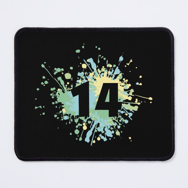 Item preview, Number 14th Color Splash designed and sold by onicon.