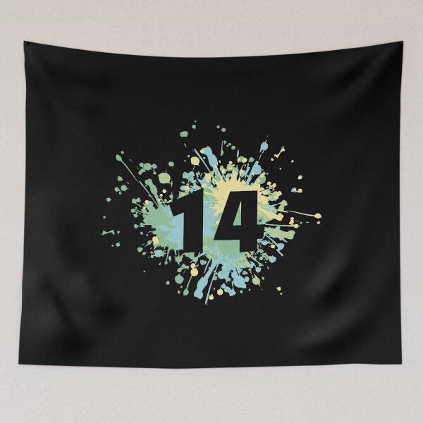 Item preview, Number 14th Color Splash designed and sold by onicon.