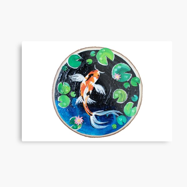 Item preview, Relaxing Koi Pond designed and sold by CreativeDazeArt.