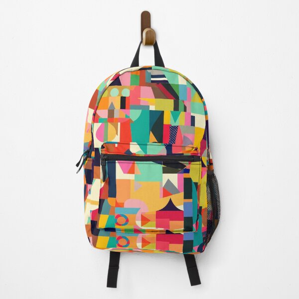 Item preview, Kandinsky inspired pattern with softer colors (III) designed and sold by TopArtsy.