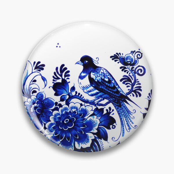 Item preview, antique willow ware china pottery delft designed and sold by Izoberu.