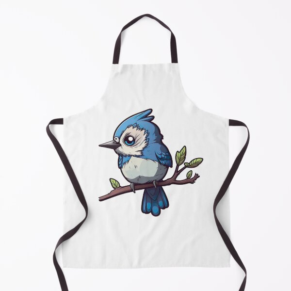 Item preview, Backyard Songbirds - A Super Cute Little Blue Jay designed and sold by Kalligraphika.