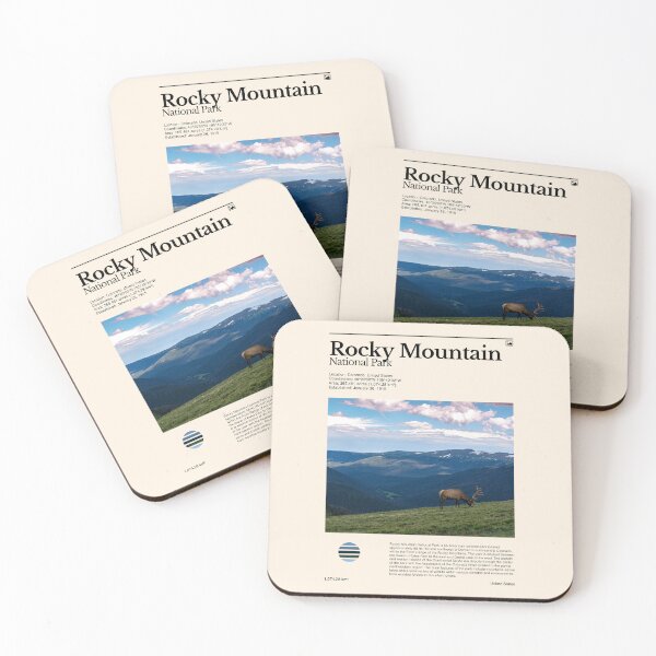 Item preview, Rocky Mountain National Park (Colorado, United States) designed and sold by RabbitK.