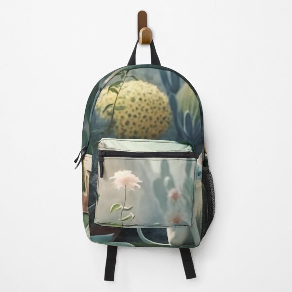 Item preview, Futuristic surreal Garden scene with cat designed and sold by noonoohig.