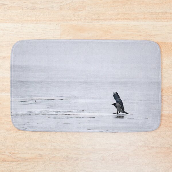 Item preview, Slipping and sliding. Hooded crow designed and sold by Jouko Lehto Photography.