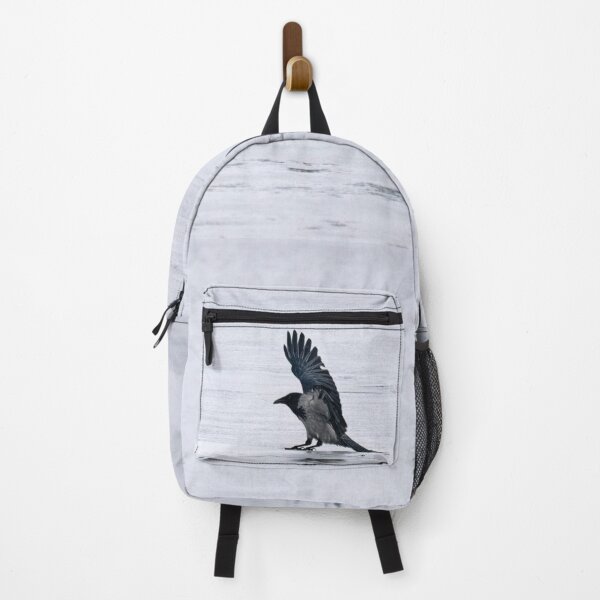 Item preview, Slipping and sliding. Hooded crow designed and sold by Jouko Lehto Photography.