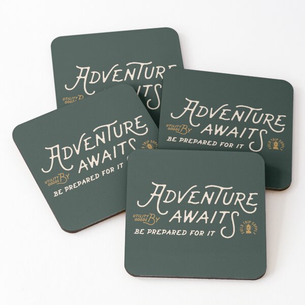 Item preview, Adventure Awaits designed and sold by fieldtripsupply.