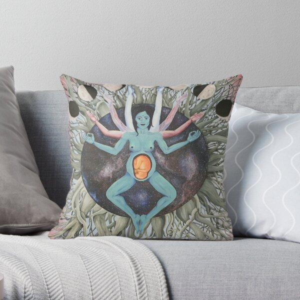 The Feminine Self Throw Pillow