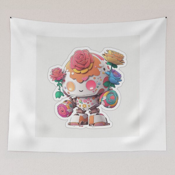 Item preview, Rose 3D Robot designed and sold by myfigaidea.