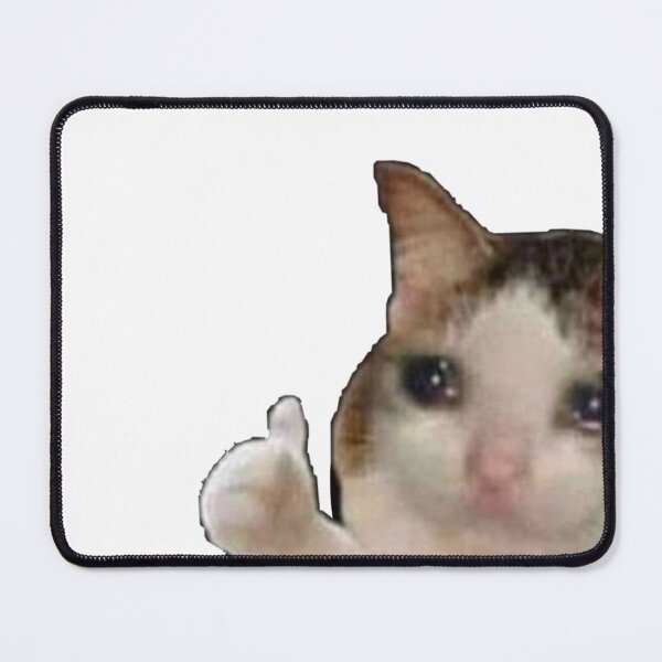Item preview, sad gato designed and sold by SeyMeme.