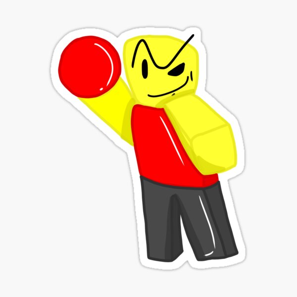 baller roblox meme Sticker for Sale by realskinnyp