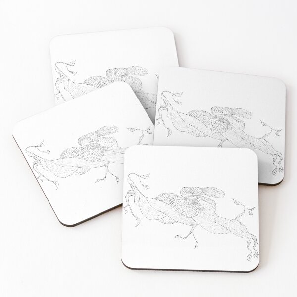 Item preview, Serpent (line-art) designed and sold by HayseedEmporium.