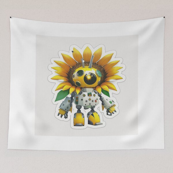 Item preview, Sunflower 3D Robot designed and sold by myfigaidea.