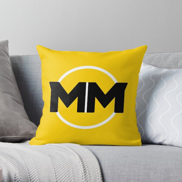 M&M'S Character Throw Pillow, Colorful & Fun for Home, Travel or Dorm Room  Décor, Fun Messages on Pillows, Blue Character