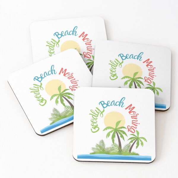 Item preview, Goodly Beach Morning - For a day at the beach designed and sold by Quirky Dez.