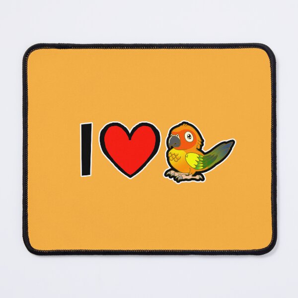 Item preview, I love Cute and Chubby Sun Conure designed and sold by DynieKid.