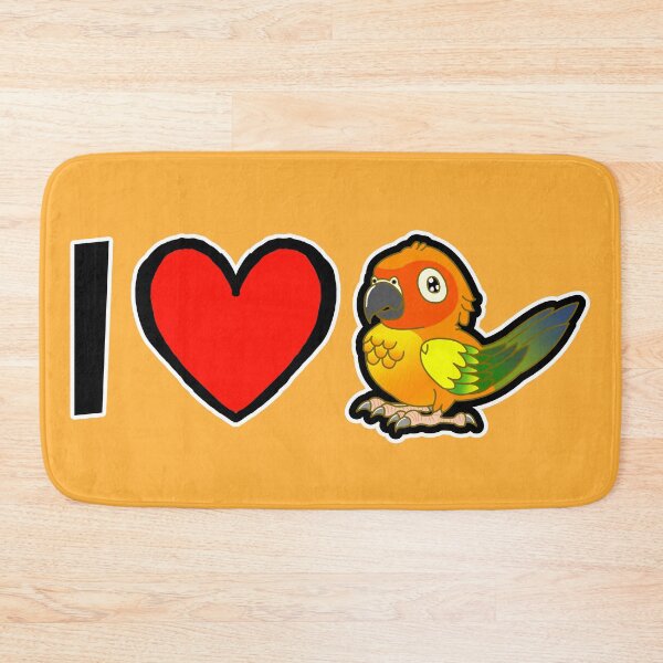 Item preview, I love Cute and Chubby Sun Conure designed and sold by DynieKid.