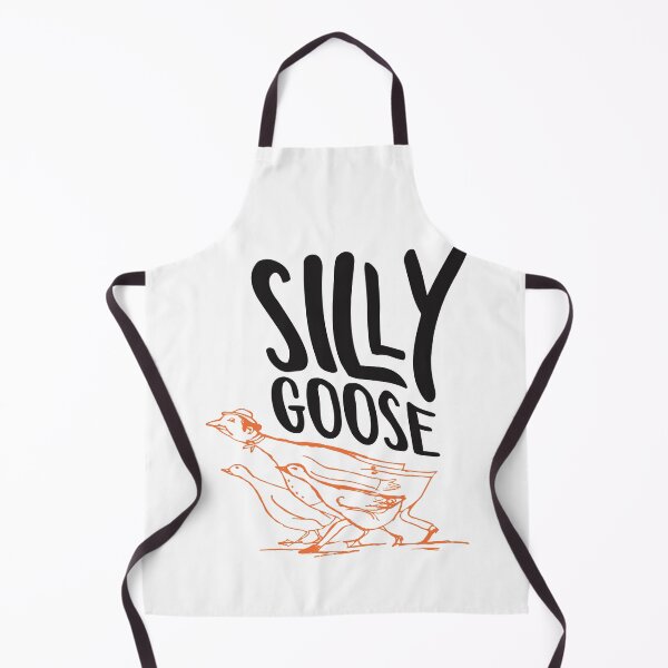 Item preview, Siilly Goose On Board | Funny Saying With Edward Lear Orange Vintage Goose Illustration designed and sold by Zazizu.