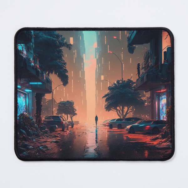 Item preview, futuristic city concept art image designed and sold by FireFXStudio.