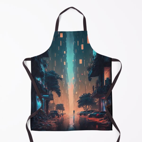 Item preview, futuristic city concept art image designed and sold by FireFXStudio.