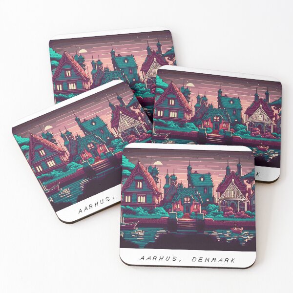 Item preview, Aarhus Pixel Art Retro designed and sold by PixelAirlines.