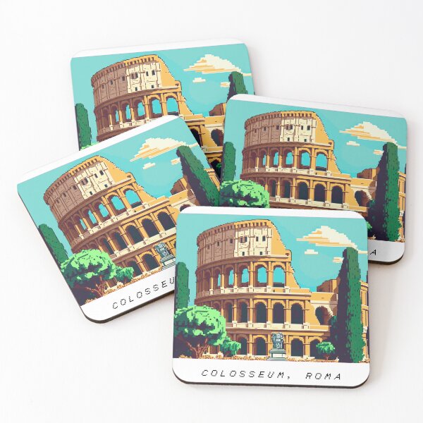 Item preview, Colosseum Pixel Art Retro designed and sold by PixelAirlines.