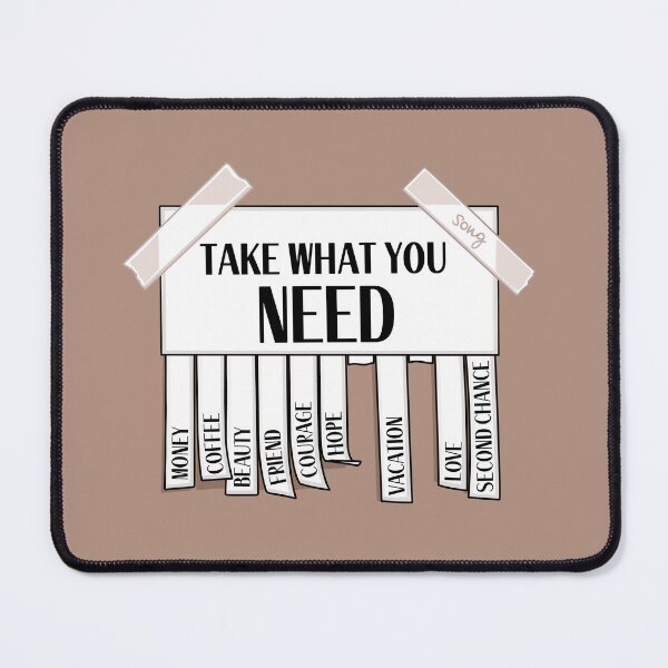 Item preview, Take what you need designed and sold by SeptemberMarket.