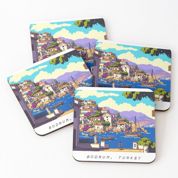 Item preview, Bodrum Pixel Art Retro designed and sold by PixelAirlines.