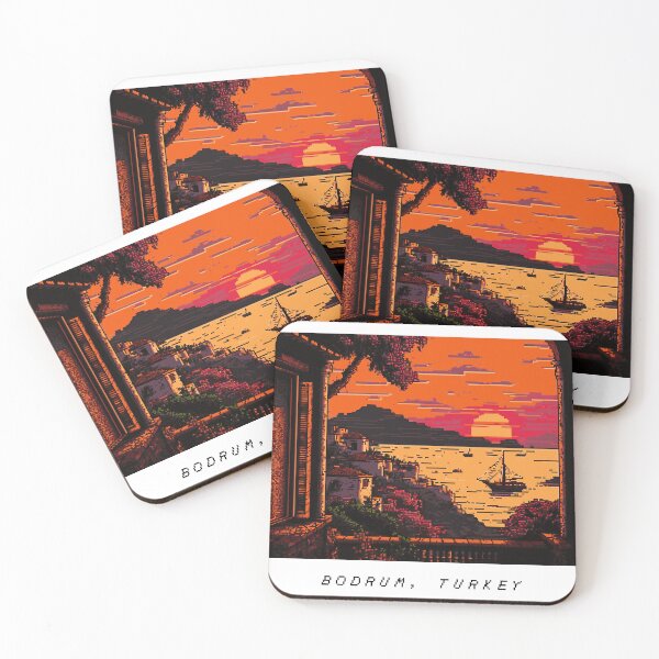 Item preview, Bodrum Pixel Art Retro designed and sold by PixelAirlines.