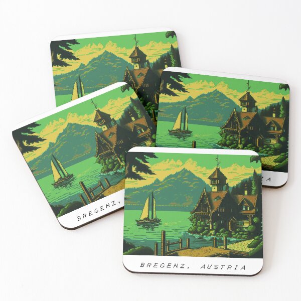 Item preview, Bregenz Pixel Art Retro designed and sold by PixelAirlines.