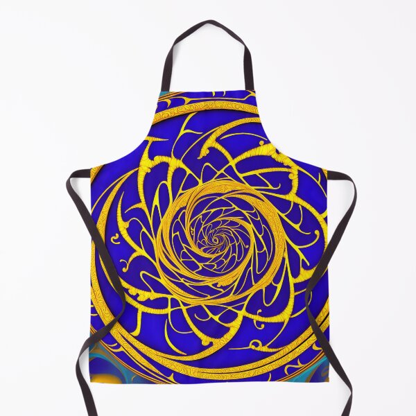 Item preview, Spiral Gold On Royal Blue 2 - SPIRALS designed and sold by internlvisions.
