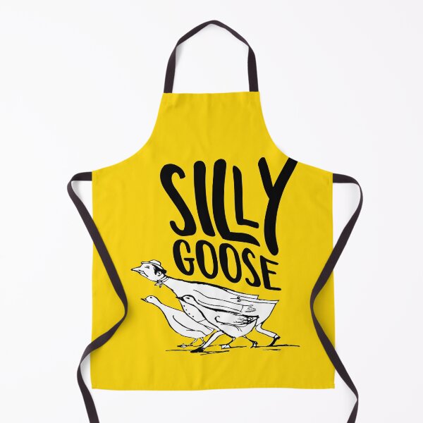 Item preview, Silly Goose | Funny Saying With Black And White Words And Edward Lear Vintage Goose Illustration designed and sold by Zazizu.