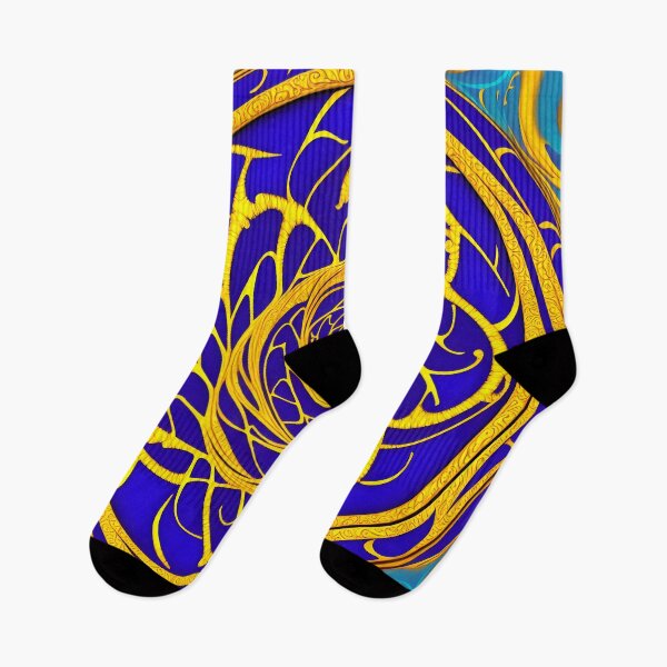 Item preview, Spiral Gold On Royal Blue 2 - SPIRALS designed and sold by internlvisions.