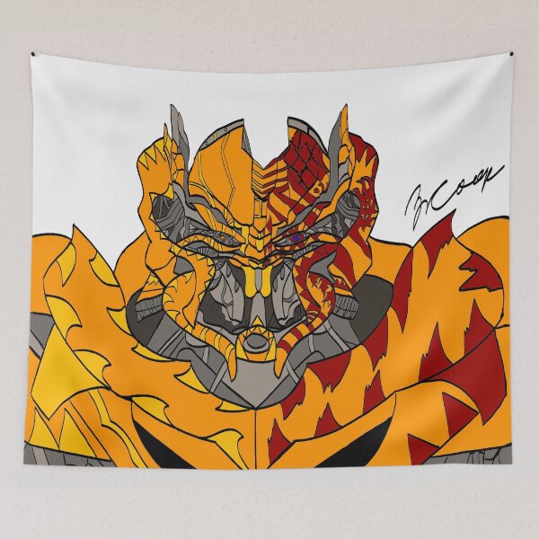 Item preview, Transformers:Orange robot warrior  designed and sold by Coopscrazyart28.