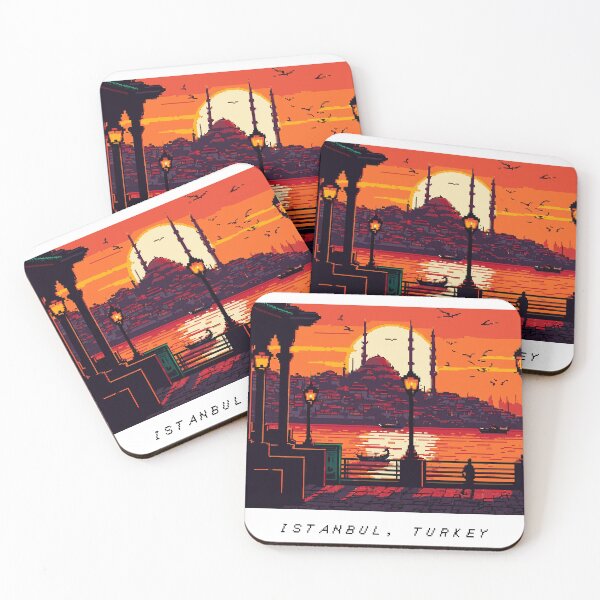 Item preview, Istanbul Pixel Art Retro designed and sold by PixelAirlines.