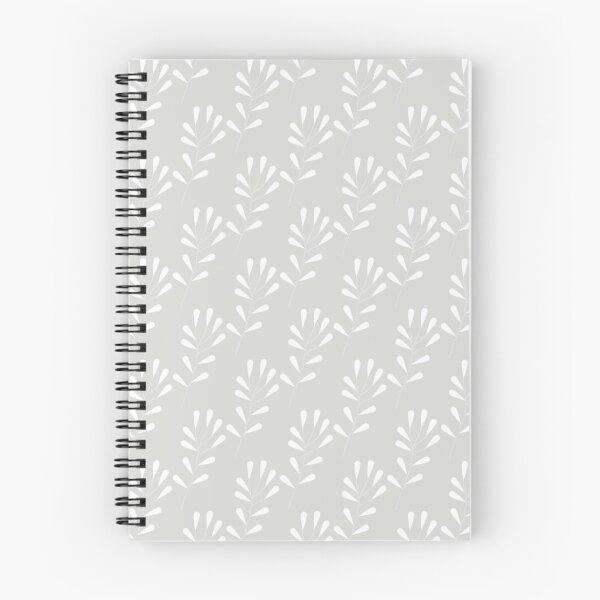Item preview, Abstract Floral Fern Leaves Design On Light Gray Background designed and sold by burbankdesigns.