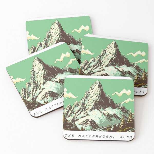 Item preview, Copie de Matterhorn Pixel Art Retro designed and sold by PixelAirlines.